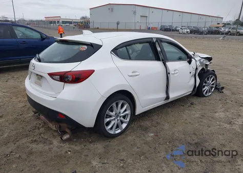 2015 Mazda Mazda3 S Grand Touring из США, поврежденный, VIN JM1BM1M37F1219936